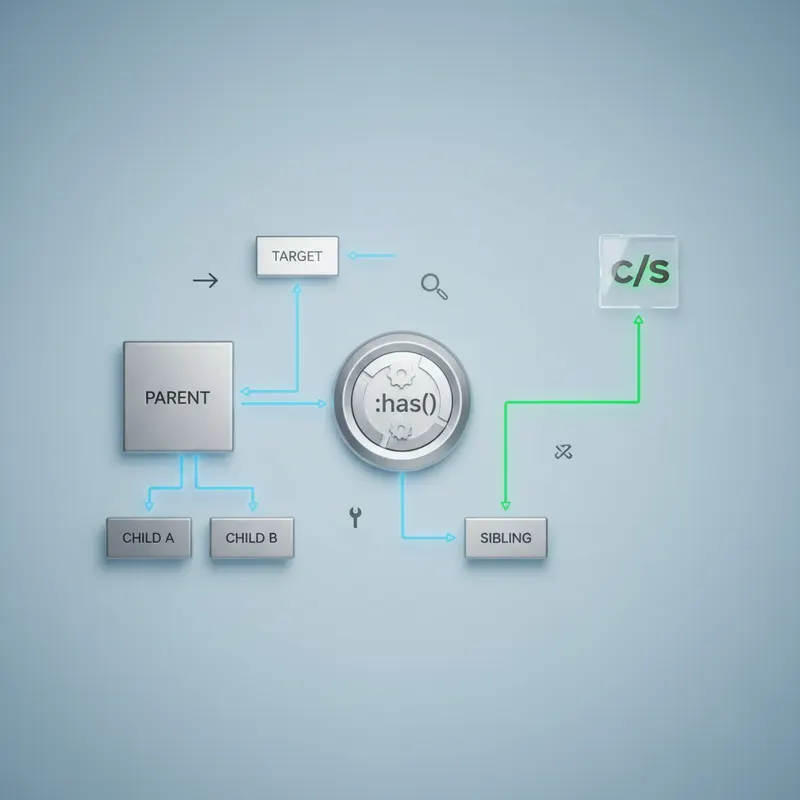 Le sélecteur CSS :has() : Révolutionnez votre ciblage et sim — détail