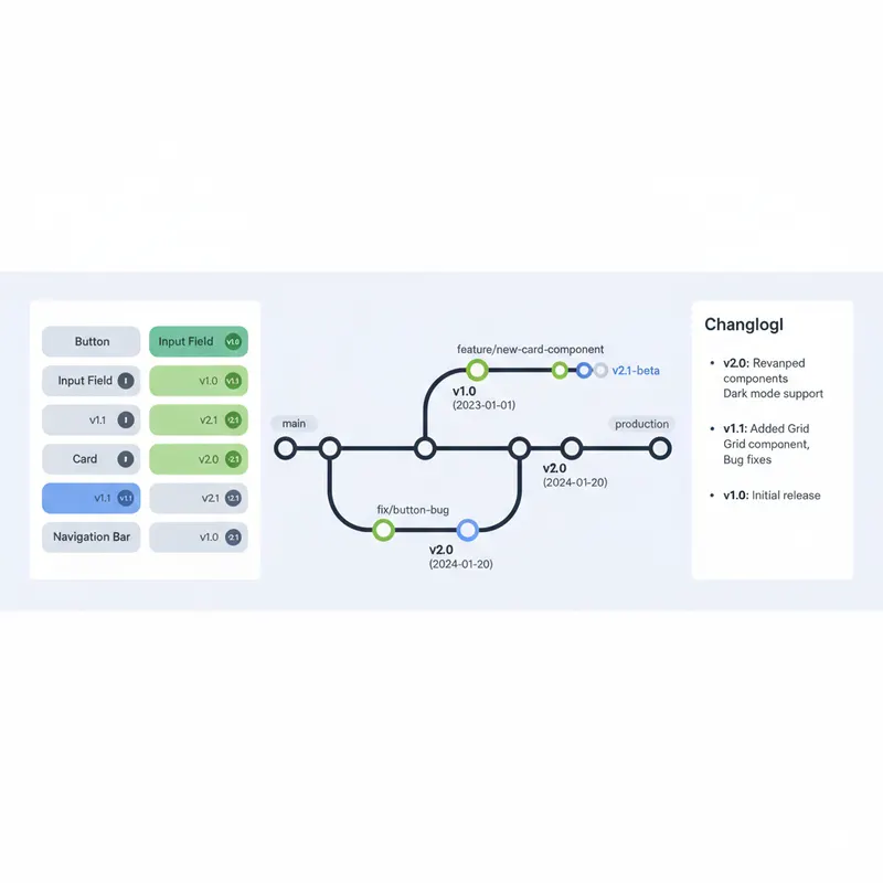 Erreurs courantes a eviter dans un design system solo